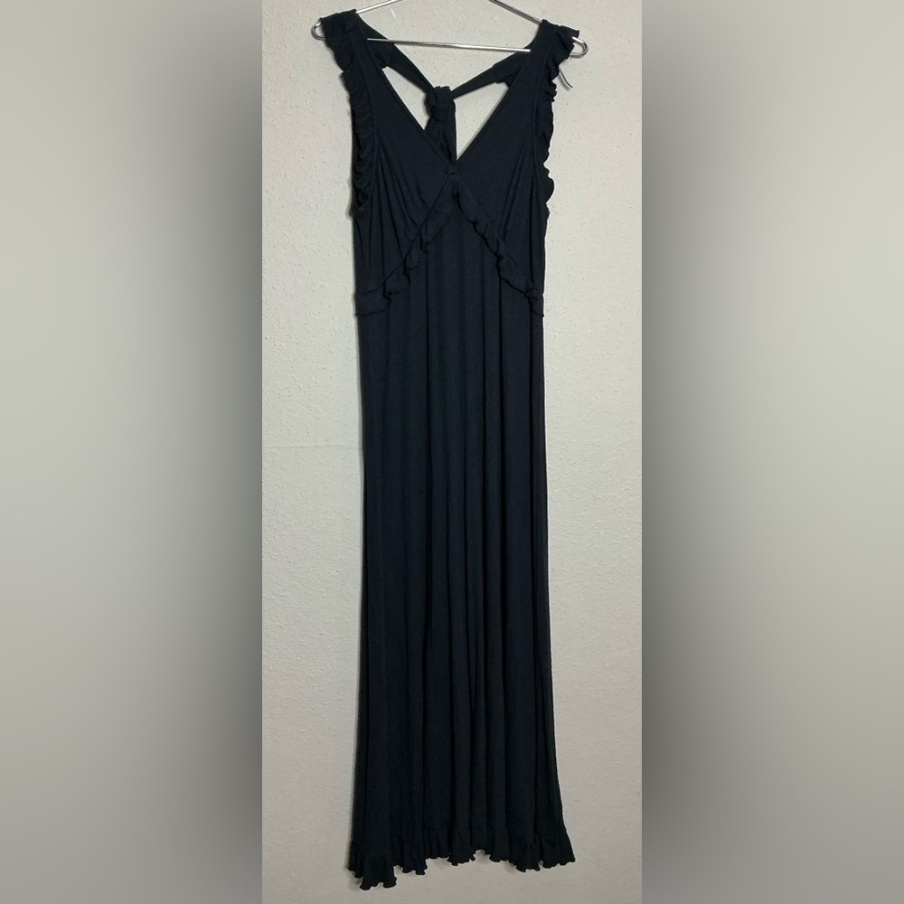 #ANTHROPOLOGIE 🌸 Curly Pointelle Maxi Dress | Size M - Picture 4 of 5